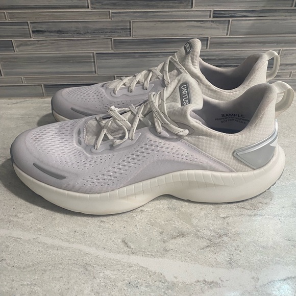 Unitus Mens Fortra White Athletic Sneakers size 10 - Picture 3 of 7